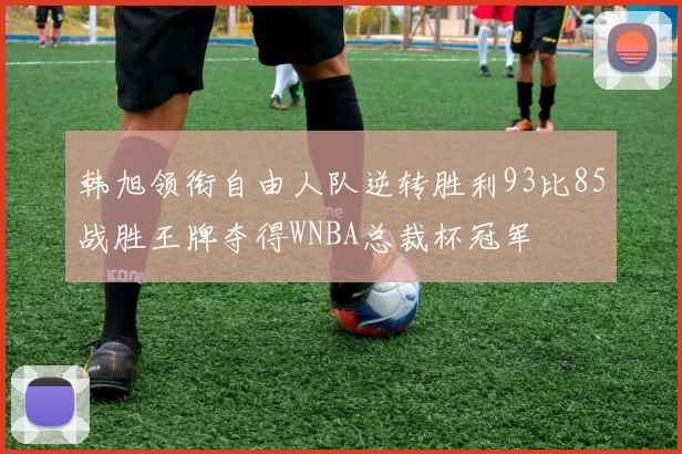 韩旭领衔自由人队逆转胜利93比85战胜王牌夺得WNBA总裁杯冠军