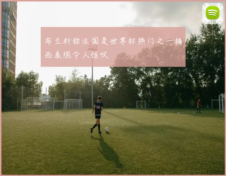 布兰科称法国是世界杯热门之一梅西表现令人惊叹